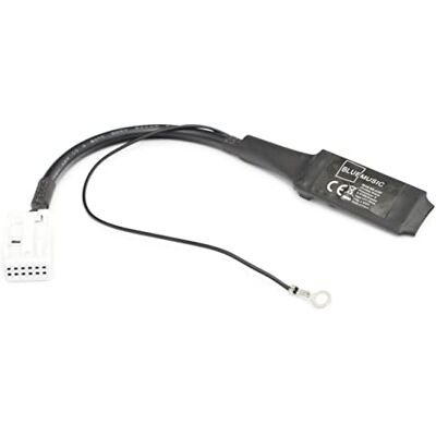 BlueMusic Interfaz de audio Bluetooth compatible con Volkswagen: RCD RNS Skoda: Swing Dance Audi: Concert Chorus RNS-E Seat con Quadlock de 12 pines BlueMusic Interfaz de audio Bluetooth compatible con Volkswagen: RCD RNS Skoda: Swing Dance Audi: Concert Chorus RNS-E Seat con Quadlock de 12 pines