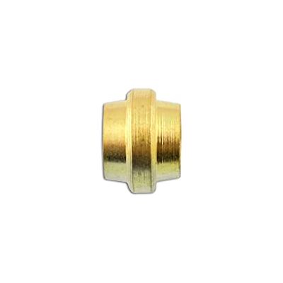 Connect Brass Olive Stepped 1/4" 100pc Connect Brass Olive Stepped 1/4" 100pc