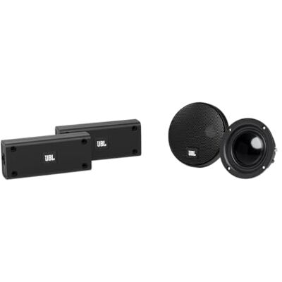 JBL Sistema de actualización de rango medio de audio para automóvil de 2 1/2 pulgadas, color negro JBL Sistema de actualización de rango medio de audio para automóvil de 2 1/2 pulgadas, color negro