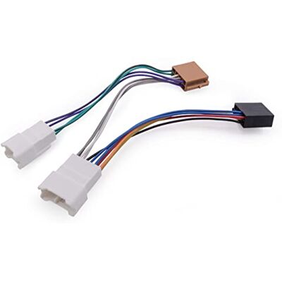 vhbw Adaptador ISO compatible con Toyota HiLux (2006-2014) radio del coche vhbw Adaptador ISO compatible con Toyota HiLux (2006-2014) radio del coche