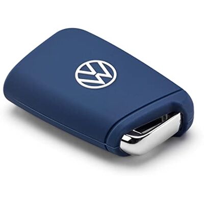 Volkswagen Funda para Llave de Silicona, Color Azul Oscuro Volkswagen Funda para Llave de Silicona, Color Azul Oscuro