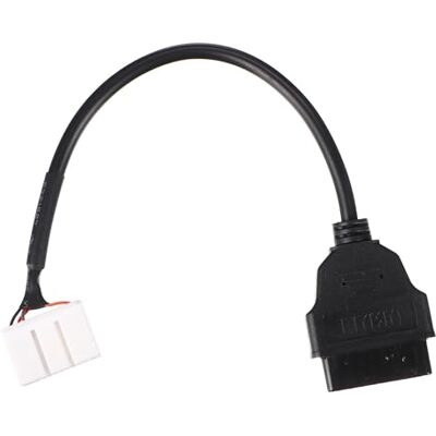 SIXTOL Mechanic Cable 2 Adaptador OBD-II 20 Pines a 16 Pines Compatible con vehículos Tesla Cable de diagnóstico 29,5 cm SIXTOL Mechanic Cable 2 Adaptador OBD-II 20 Pines a 16 Pines Compatible con vehículos Tesla Cable de diagnóstico 29,5 cm