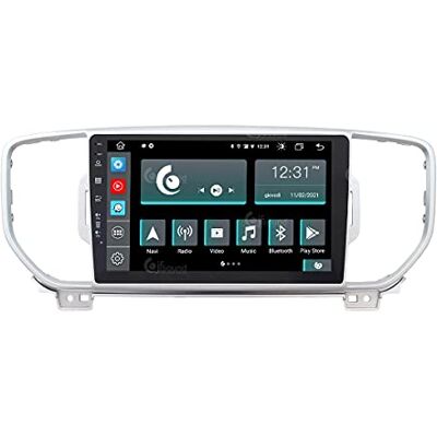 Jf Sound car audio system Autorradio de Ajuste Personalizado para Kia New Sportage Android GPS Bluetooth WiFi Dab USB Pantalla táctil Full HD 9" procesador de 8 núcleos y comandos de Voz Jf Sound car audio system Autorradio de Ajuste Personalizado para Kia New Sportage Android GPS Bluetooth WiFi Dab USB Pantalla táctil Full HD 9" procesador de 8 núcleos y comandos de Voz