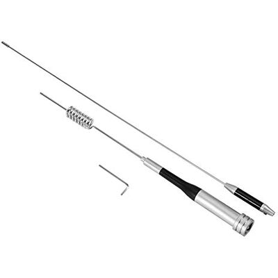 Bewinner Antena para Coche Dual Banda UHF/VHF 144/430MHz Alta Ganancia 100W Radio Móvil Vehículo Ideal Comunicación Clara Profesional Bewinner Antena para Coche Dual Banda UHF/VHF 144/430MHz Alta Ganancia 100W Radio Móvil Vehículo Ideal Comunicación Clara Profesional