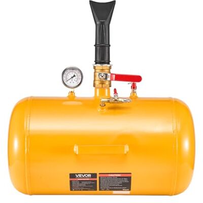 VEVOR Destalonador de Neumáticos, 37,9 L, Presión de Trabajo de 0,6-0,8 MPa, Bomba de Aire para Camionetas, Vehículos Todoterreno, Jeep, Tractores, Camiones UTV, Amarillo, 560 x 360 x 585 mm VEVOR Destalonador de Neumáticos, 37,9 L, Presión de Trabajo de 0,6-0,8 MPa, Bomba de Aire para Camionetas, Vehículos Todoterreno, Jeep, Tractores, Camiones UTV, Amarillo, 560 x 360 x 585 mm