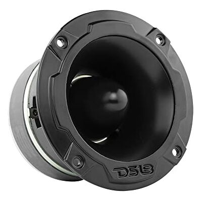 DS 18 Tweeter Super Bullet de 4.5 Pulgadas con Bobina de Voz de Titanio de 1.75 Pulgadas, 4 ohmios, 560 vatios (1 Altavoz) DS 18 Tweeter Super Bullet de 4.5 Pulgadas con Bobina de Voz de Titanio de 1.75 Pulgadas, 4 ohmios, 560 vatios (1 Altavoz)