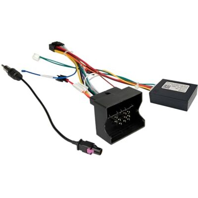 sound-way Adaptador CAN Bus para Audi VW Golf 5 6 Passat Touran Skoda Seat – Incluye adaptador de radio 2 adaptadores de antena Fakra DIN y DIN – ISO sound-way Adaptador CAN Bus para Audi VW Golf 5 6 Passat Touran Skoda Seat – Incluye adaptador de radio 2 adaptadores de antena Fakra DIN y DIN – ISO