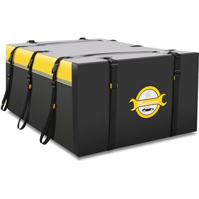 Sailnovo Auto Dachbox 20 Kubikfuß Faltbar Dachtasche Wasserdicht Dachkoffer Tragbar Dachboxen Dachgepäckträger Tasche mit Dach Verstärkten Riemen und für Autos Vans Suvs Reisen und Gepäcktransport Sailnovo Auto Dachbox 20 Kubikfuß Faltbar Dachtasche Wasserdicht Dachkoffer Tragbar Dachboxen Dachgepäckträger Tasche mit Dach Verstärkten Riemen und für Autos Vans Suvs Reisen und Gepäcktransport