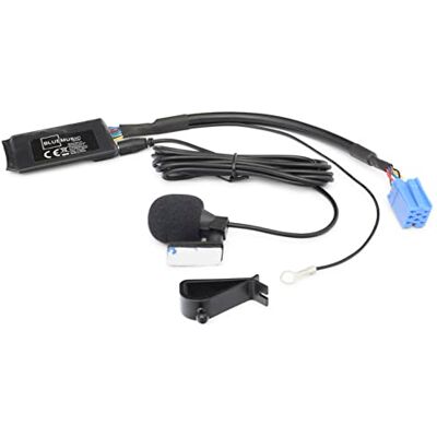 BlueMusic Interfaz de Audio Manos Libres Bluetooth para 8 Pines Mini ISO Audi: Chorus 2, Concert 2, Symphony 1/2, Navigation Plus 1/2, RNS de D - VW: MCD, MFD, Gamma 5 BlueMusic Interfaz de Audio Manos Libres Bluetooth para 8 Pines Mini ISO Audi: Chorus 2, Concert 2, Symphony 1/2, Navigation Plus 1/2, RNS de D - VW: MCD, MFD, Gamma 5