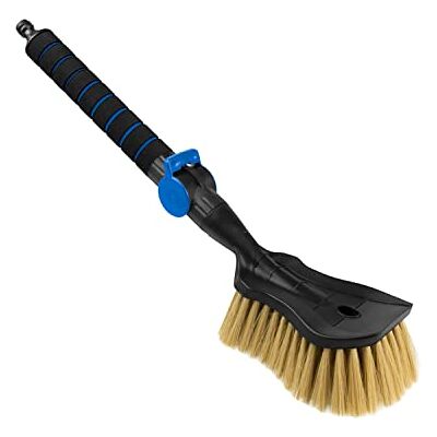 ToM PaR Cepillo de Lavado I con Toma de Agua I Grifo de Apertura rápida I Cerdas Suaves, Finas y delicadas I Mango cómodo I Coche Jardín Paneles fotovoltaicos Longitud: 54 cm I Azul ToM PaR Cepillo de Lavado I con Toma de Agua I Grifo de Apertura rápida I Cerdas Suaves, Finas y delicadas I Mango cómodo I Coche Jardín Paneles fotovoltaicos Longitud: 54 cm I Azul