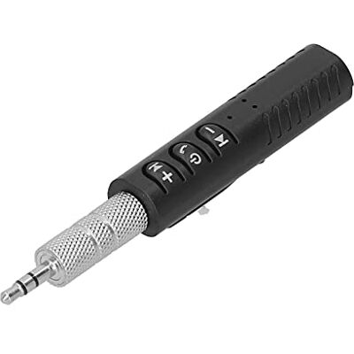 VBESTLIFE Receptor Bluetooth para automóvil, Adaptador de audio inalámbrico auxiliar ligero portátil de 3.5 mm, Diseño separado conveniente, Soporte de mensajes de voz, Para auriculares, Auriculares, Audio acti VBESTLIFE Receptor Bluetooth para automóvil, Adaptador de audio inalámbrico auxiliar ligero portátil de 3.5 mm, Diseño separado conveniente, Soporte de mensajes de voz, Para auriculares, Auriculares, Audio acti