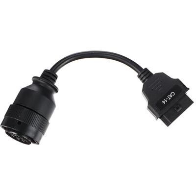 SIXTOL Mechanic Cable 9 Reducción OBD-II de 14 Pines Compatible con Cat Caterpillar Adaptador de diagnóstico diagnóstico de vehículos vehículos comerciales Accesorios de Taller SIXTOL Mechanic Cable 9 Reducción OBD-II de 14 Pines Compatible con Cat Caterpillar Adaptador de diagnóstico diagnóstico de vehículos vehículos comerciales Accesorios de Taller
