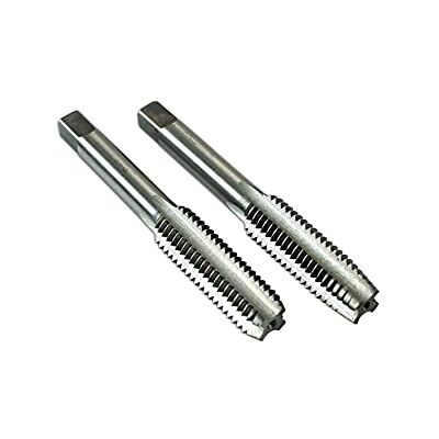 Connect Tap M8 x 1.25 Taper Tap & Plug Tap 2pc from 4554, Silver Connect Tap M8 x 1.25 Taper Tap & Plug Tap 2pc from 4554, Silver