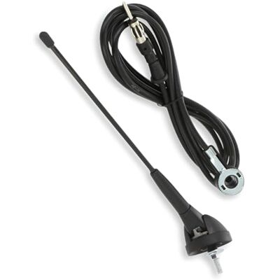 sound-way Antena de mástil de Antena 19 cm de Radio estéreo de Coche Am/FM de Repuesto Universal Pulgadas vástago Flexible Compatible con Opel Alfa Romeo Fiat Lancia Peugeot (PSA) Dacia sound-way Antena de mástil de Antena 19 cm de Radio estéreo de Coche Am/FM de Repuesto Universal Pulgadas vástago Flexible Compatible con Opel Alfa Romeo Fiat Lancia Peugeot (PSA) Dacia