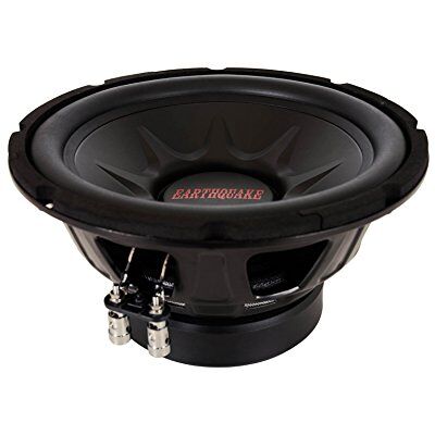 Earthquake Sound Subwoofer de 10 Pulgadas con Bobina de Voz Dual de 4 ohmios Earthquake Sound Subwoofer de 10 Pulgadas con Bobina de Voz Dual de 4 ohmios