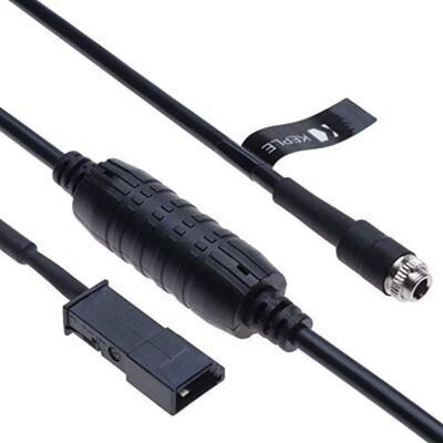 Keple Entrada AUX Cable de audio Adaptador para cabina compatible con E39 E46 E53 BM54 X5 Navegador Reproductor de CD con pantalla 16:9 3 clavijas Cargador Transmisor Conector Extensión macho 1.5m Keple Entrada AUX Cable de audio Adaptador para cabina compatible con E39 E46 E53 BM54 X5 Navegador Reproductor de CD con pantalla 16:9 3 clavijas Cargador Transmisor Conector Extensión macho 1.5m