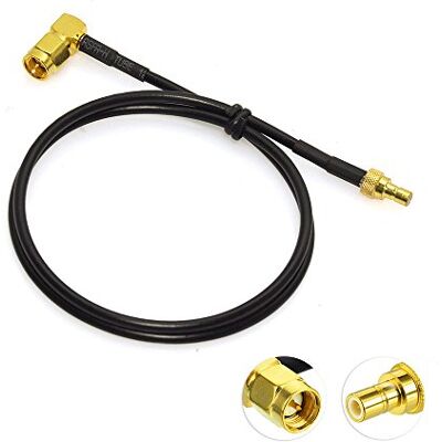 Eightwood Dab+SMA Macho a SMB Adaptador de Antena RG174 50cm Cable de 1.6 pies para Blaupunkt Beat TechniSat Pioneer Sony Kenwood Alpina Dab Antena Eightwood Dab+SMA Macho a SMB Adaptador de Antena RG174 50cm Cable de 1.6 pies para Blaupunkt Beat TechniSat Pioneer Sony Kenwood Alpina Dab Antena
