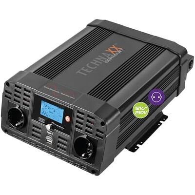 Technaxx Te22 Netzteil & Spannungsumwandler Auto 2000 W Schwarz (4912) Technaxx Te22 Netzteil & Spannungsumwandler Auto 2000 W Schwarz (4912)