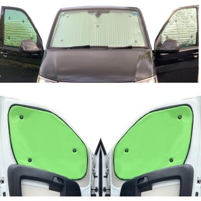 Covprotec Cubierta del Parabrisas Compatible con Ford Tourneo Custom (2012-Date)(Juego Completo + Distancia Entre Ejes Larga + portón Trasero) Color de Respaldo de Lima Verde, Reversible Covprotec Cubierta del Parabrisas Compatible con Ford Tourneo Custom (2012-Date)(Juego Completo + Distancia Entre Ejes Larga + portón Trasero) Color de Respaldo de Lima Verde, Reversible