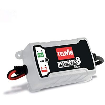 Telwin Defender 8 6V/12V Cargador de baterías y mantenedor de Carga Inteligente Telwin Defender 8 6V/12V Cargador de baterías y mantenedor de Carga Inteligente