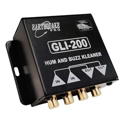 Earthquake Sound Hum and Buzz Kleaner 600 Ohm RCA in/out Aislador de Bucle de Tierra Earthquake Sound Hum and Buzz Kleaner 600 Ohm RCA in/out Aislador de Bucle de Tierra