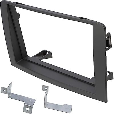 AERZETIX C40966 Marco Adaptador 2 DIN para Radio de Coche en plástico Compatible con Fiat Idea 2003-2011, Lancia Musa 2004-2012 AERZETIX C40966 Marco Adaptador 2 DIN para Radio de Coche en plástico Compatible con Fiat Idea 2003-2011, Lancia Musa 2004-2012