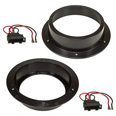 sound-way Sound way Soportes adaptadores Anillos de Altavoz 165 mm Compatible con Skoda Seat Volkswagen Audi sound-way Sound way Soportes adaptadores Anillos de Altavoz 165 mm Compatible con Skoda Seat Volkswagen Audi
