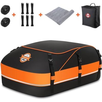 Sailnovo Cofre Techo Coche 580 litros,portaequipajes para Coche, Bolsa de Transporte Impermeable para Coches con o sin portaequipajes, Incluye Alfombrilla Protectora Sailnovo Cofre Techo Coche 580 litros,portaequipajes para Coche, Bolsa de Transporte Impermeable para Coches con o sin portaequipajes, Incluye Alfombrilla Protectora