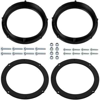 AERZETIX Kit de 2 adaptadores para Altavoces de Ø165 mm Compatible con VW Golf VII(AU), Vi(1K), Polo V(6R), Tiguan (5N), Passat B7 (3C/362), Skoda Octavia I (1U), III (5E), Seat Ibiza SC/V (6J) AERZETIX Kit de 2 adaptadores para Altavoces de Ø165 mm Compatible con VW Golf VII(AU), Vi(1K), Polo V(6R), Tiguan (5N), Passat B7 (3C/362), Skoda Octavia I (1U), III (5E), Seat Ibiza SC/V (6J)