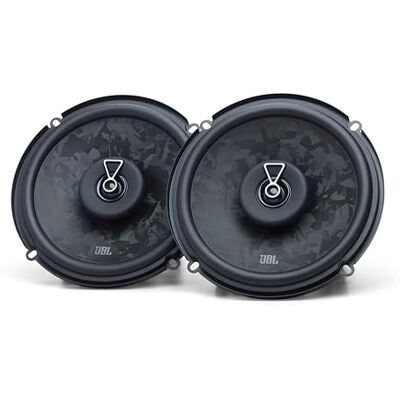 JBL Stage3 Gen2 68F Altavoces de Coche Coaxiales de 6-1/2" (165mm) Sin Rejilla 70W RMS 560W Pico con Tecnología Plus One de Fibra de Vidrio y 4 Ohmios para Sonido de Alta Fidelidad y Bajos Resonantes. JBL Stage3 Gen2 68F Altavoces de Coche Coaxiales de 6-1/2" (165mm) Sin Rejilla 70W RMS 560W Pico con Tecnología Plus One de Fibra de Vidrio y 4 Ohmios para Sonido de Alta Fidelidad y Bajos Resonantes.