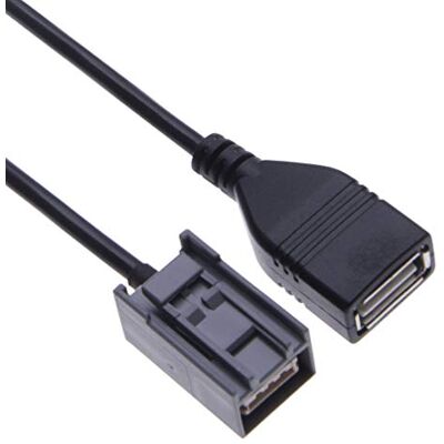 Keple Adaptador De Cable USB Radio De Vehículo Audio Estéreo Interfaz De Puerto USB Hembra Compatible con Unidad Flash Tarjeta De Memoria MP3 O WMA Archivos De Música En De Coche/Auto/Automóvil Keple Adaptador De Cable USB Radio De Vehículo Audio Estéreo Interfaz De Puerto USB Hembra Compatible con Unidad Flash Tarjeta De Memoria MP3 O WMA Archivos De Música En De Coche/Auto/Automóvil