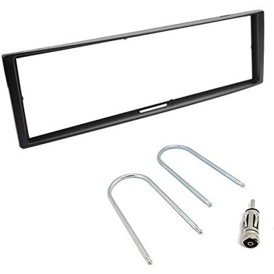 sound-way Kit Montage Autoradio, Marco 1 DIN Radio de Coche, Adaptador Antena, Llaves Desmontaje compatible con Renault Clio, Modus sound-way Kit Montage Autoradio, Marco 1 DIN Radio de Coche, Adaptador Antena, Llaves Desmontaje compatible con Renault Clio, Modus