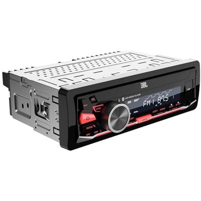 JBL Celebrity 350 Receptor Multimedia 1-DIN para Coche con sintonizador Am/FM RDS, conexión Bluetooth 6.0, Amplificador de 4x50W, Salida RCA de 6 Canales para Altavoces y Llamadas Manos Libres. JBL Celebrity 350 Receptor Multimedia 1-DIN para Coche con sintonizador Am/FM RDS, conexión Bluetooth 6.0, Amplificador de 4x50W, Salida RCA de 6 Canales para Altavoces y Llamadas Manos Libres.