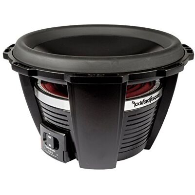 Rockford Fosgate Subwoofer de 12 pulgadas con bobinas de voz duales de 4 ohmios Rockford Fosgate Subwoofer de 12 pulgadas con bobinas de voz duales de 4 ohmios