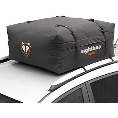 Rightline Gear Range Jr Car Top Carrier, 10 pies cúbicos tamaño para Coches compactos, Resistente a la Intemperie +, se Fija con o sin portaequipajes Rightline Gear Range Jr Car Top Carrier, 10 pies cúbicos tamaño para Coches compactos, Resistente a la Intemperie +, se Fija con o sin portaequipajes