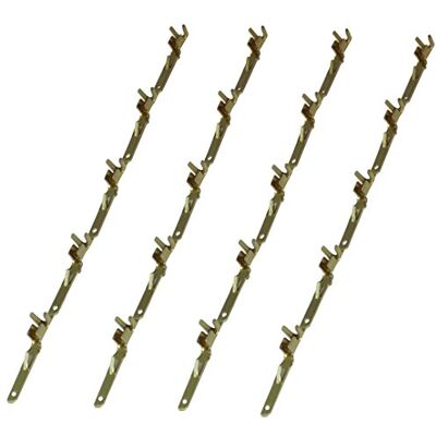 AERZETIX : 20 x Terminales PIN macho para conector enchufe ISO QUADLOCK autoradio AERZETIX : 20 x Terminales PIN macho para conector enchufe ISO QUADLOCK autoradio