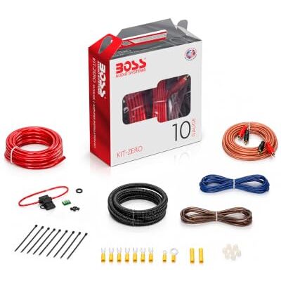 Boss Kit de sujetación de Cable de Audio de 10 cm para Amplificador Boss Kit de sujetación de Cable de Audio de 10 cm para Amplificador