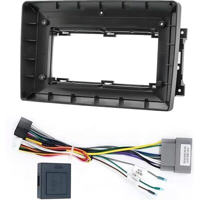 sound-way Sound Way Kit Montaje Autoradio 10.1" / 9" Pulgadas, Compatible con Chrysler Dodge Jeep, Marco + Cable ISO CAN BUS + Adaptador Antena, Mantiene Mandos al Volante, Negro sound-way Sound Way Kit Montaje Autoradio 10.1" / 9" Pulgadas, Compatible con Chrysler Dodge Jeep, Marco + Cable ISO CAN BUS + Adaptador Antena, Mantiene Mandos al Volante, Negro