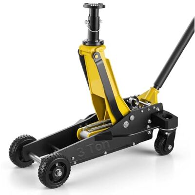 VEVOR Gato de Perfil Bajo Capacidad de 3 t, Gato Hidráulico con Bomba de Elevación Rápida de Pistón Doble y Poste de Extensión, Rango de Elevación 150 a 590 mm, para SUV, Automóviles, Vehículos VEVOR Gato de Perfil Bajo Capacidad de 3 t, Gato Hidráulico con Bomba de Elevación Rápida de Pistón Doble y Poste de Extensión, Rango de Elevación 150 a 590 mm, para SUV, Automóviles, Vehículos
