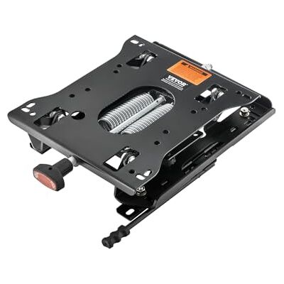 VEVOR Kit de Suspensión de Asiento con Riel Deslizante Universal Ajustable de Adelante Hacia Atrás de 150 mm, Tipo Resorte Distancia de Amortiguación 30 mm, Compatible con Cortacésped, Excavadora VEVOR Kit de Suspensión de Asiento con Riel Deslizante Universal Ajustable de Adelante Hacia Atrás de 150 mm, Tipo Resorte Distancia de Amortiguación 30 mm, Compatible con Cortacésped, Excavadora