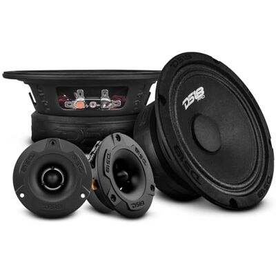 DS 18 Car Speaker Tweeters 6.5" Inch 480w Watt 4Ohm Combo Package DS 18 Car Speaker Tweeters 6.5" Inch 480w Watt 4Ohm Combo Package