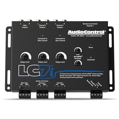 AudioControl Control de audio convertidor de salida de 6 canales Accu AudioControl Control de audio convertidor de salida de 6 canales Accu