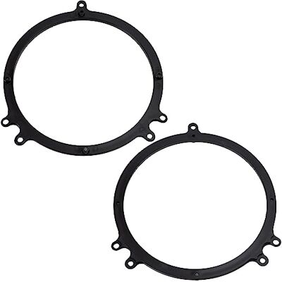AERZETIX Juego de 2 Adaptadores/soportes para altavoces de coche Ø165mm lado de montaje: parte delantera/trasera compatible con Audi A3/A4/A4 Avant/A6/A6 Avant/TT AERZETIX Juego de 2 Adaptadores/soportes para altavoces de coche Ø165mm lado de montaje: parte delantera/trasera compatible con Audi A3/A4/A4 Avant/A6/A6 Avant/TT
