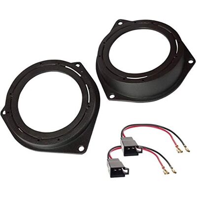 sound-way Kit Completo adaptadores de Montaje Altavoces Compatible con Fiat, Alfa Romeo, Citroen, Peugeot, Ford sound-way Kit Completo adaptadores de Montaje Altavoces Compatible con Fiat, Alfa Romeo, Citroen, Peugeot, Ford