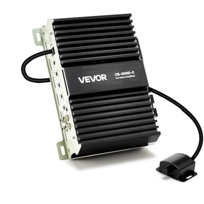 VEVOR Amplificador Monobloque para Coche 400 W, RMS 1/2/4 Ohmios, Clase D, con Control Remoto de Nivel de Subwoofer, Filtro de Paso Bajo, Refuerzo de Graves, Cambio de Fase y Control de Volumen VEVOR Amplificador Monobloque para Coche 400 W, RMS 1/2/4 Ohmios, Clase D, con Control Remoto de Nivel de Subwoofer, Filtro de Paso Bajo, Refuerzo de Graves, Cambio de Fase y Control de Volumen