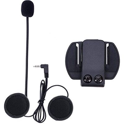 EJEAS Micrófono y Clip para Casco de Motocicleta para V4/V6 Motocycle Bluetooth EJEAS Micrófono y Clip para Casco de Motocicleta para V4/V6 Motocycle Bluetooth