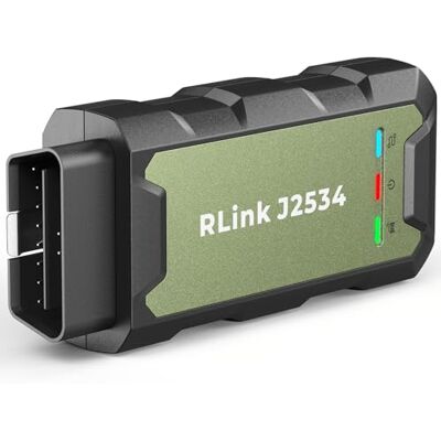 TOPDON RLink J2534 Programador de Paso, Herramienta de reprogramación y diagnóstico OEM, J2534 VCI Mejorado, soporta J2534/D-PDU/CAN-FD/DoIP, Compatible con más de 13 Marcas de vehículos TOPDON RLink J2534 Programador de Paso, Herramienta de reprogramación y diagnóstico OEM, J2534 VCI Mejorado, soporta J2534/D-PDU/CAN-FD/DoIP, Compatible con más de 13 Marcas de vehículos