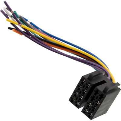 AERZETIX Conector Combinado ISO 13 Pines 5+8 para Autoradio Longitud 165mm Adaptador Alambre Enchufe Coche Arnés de Cables C11030 AERZETIX Conector Combinado ISO 13 Pines 5+8 para Autoradio Longitud 165mm Adaptador Alambre Enchufe Coche Arnés de Cables C11030