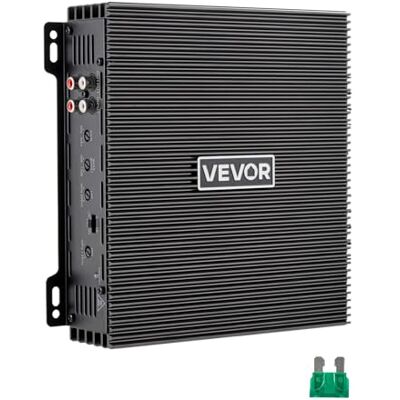 VEVOR Amplificador para Automóvil 2 Canales Clase AB Máximo 2 x 300W a 4 ohmios y 2 x 600W a 2 ohmios, Amplificador Estéreo de Audio para Coche Puenteable para Vehículo Todoterreno Sedán SUV Camioneta VEVOR Amplificador para Automóvil 2 Canales Clase AB Máximo 2 x 300W a 4 ohmios y 2 x 600W a 2 ohmios, Amplificador Estéreo de Audio para Coche Puenteable para Vehículo Todoterreno Sedán SUV Camioneta