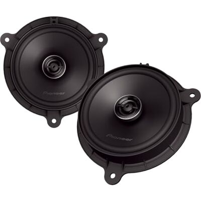 Pioneer Altavoz coaxial de 2 vías para Renault, Dacia, Nissan & Smart (350 W máx., 50 W RMS), Plug & Play Pioneer Altavoz coaxial de 2 vías para Renault, Dacia, Nissan & Smart (350 W máx., 50 W RMS), Plug & Play